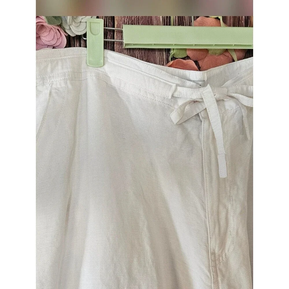 Cubavera Linen Blend Straight Fit Pants Size XXL